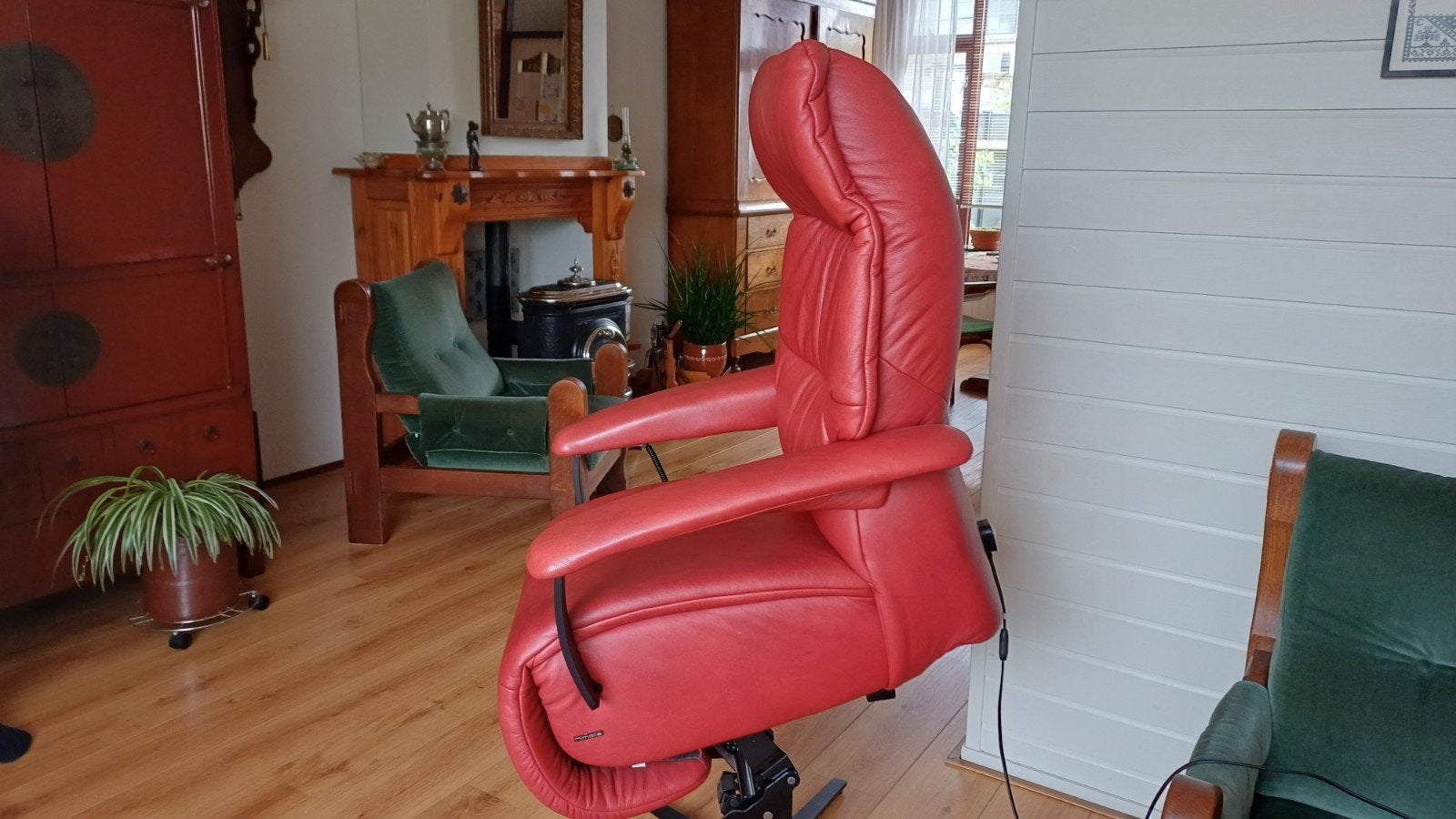 Easysit XL sta-op stoel - Zo goed als nieuw, Ophalen, Leer, Zo goed als nieuw, Eén