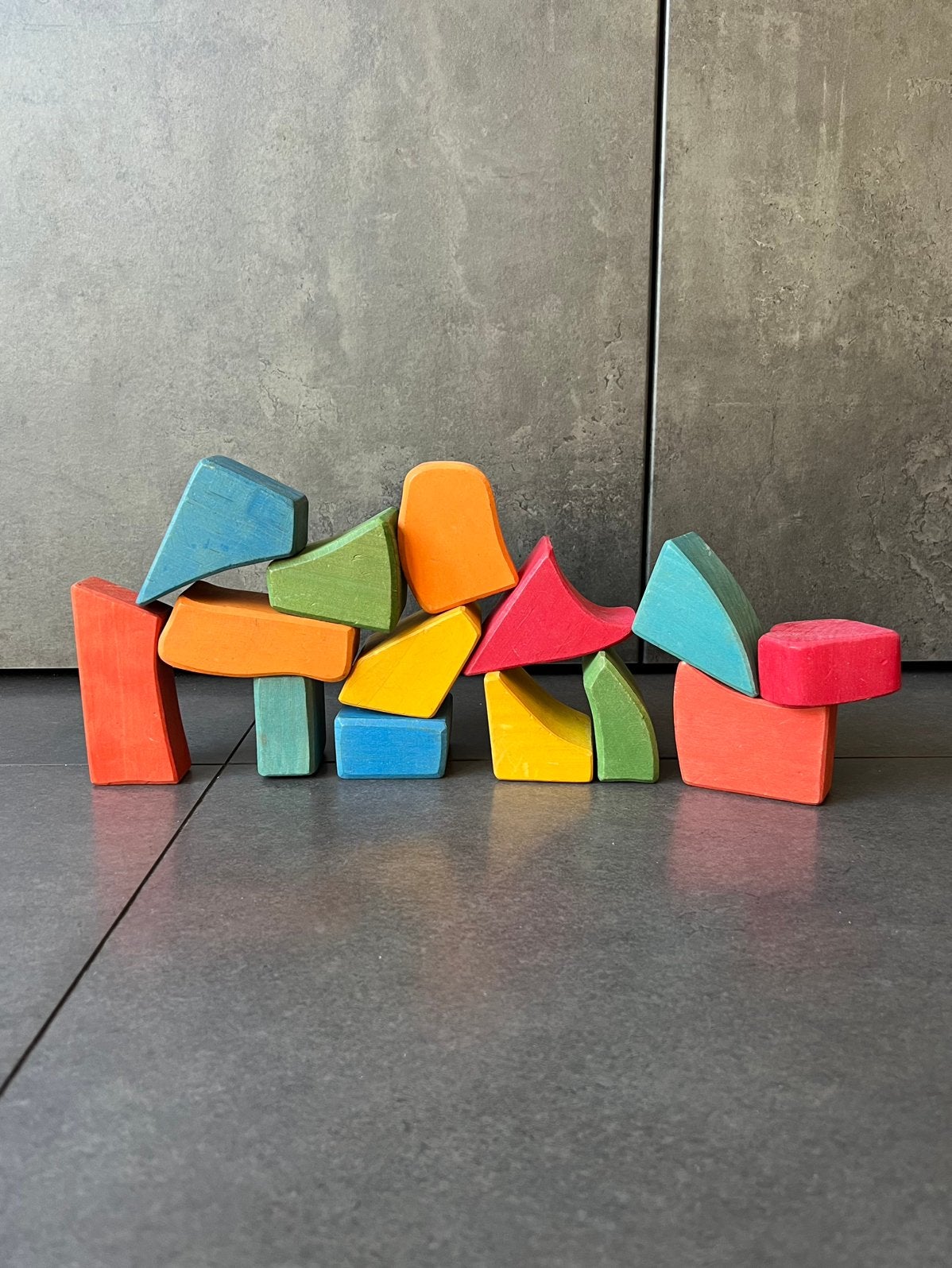 Grimm’s houten Waldorf blokken (14 stuks) duurzaam speelgoed, Kinderen en Baby's, Speelgoed | Bouwstenen, Ophalen of Verzenden