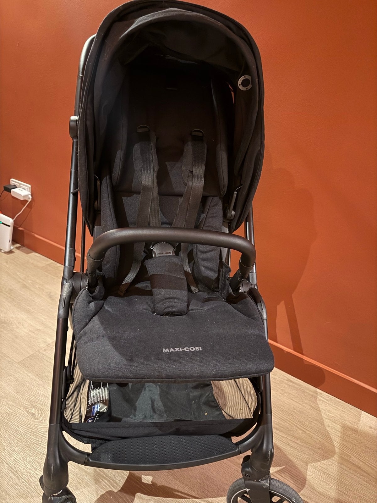 Maxi-Cosi Leona 2 kinderwagen - 3 in 1 - 0 tot 4jr - ZGAN, Kinderen en Baby's, Kinderwagens en Combinaties, Verstelbare duwstang