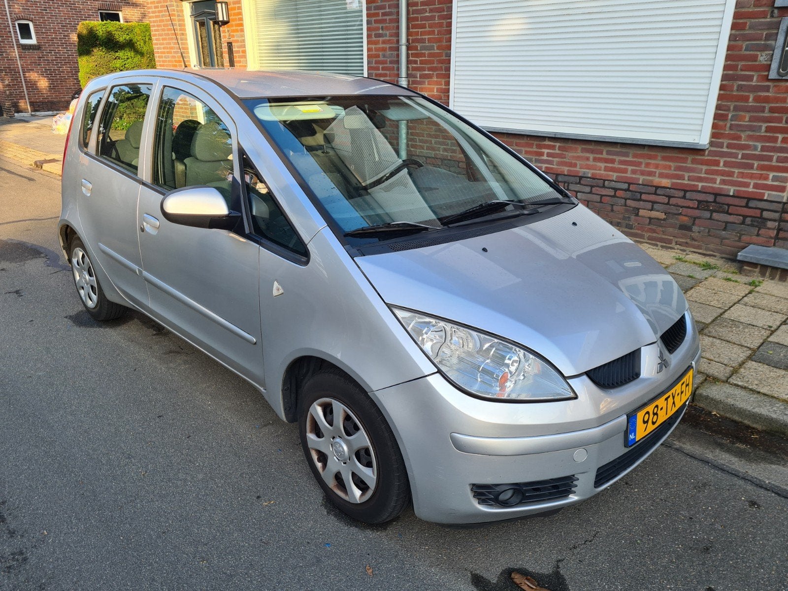 Mitsubishi Colt 1.3 CZ5 2007 Airco, trekhaak, Stof, 31 €/maand, Colt, Origineel Nederlands