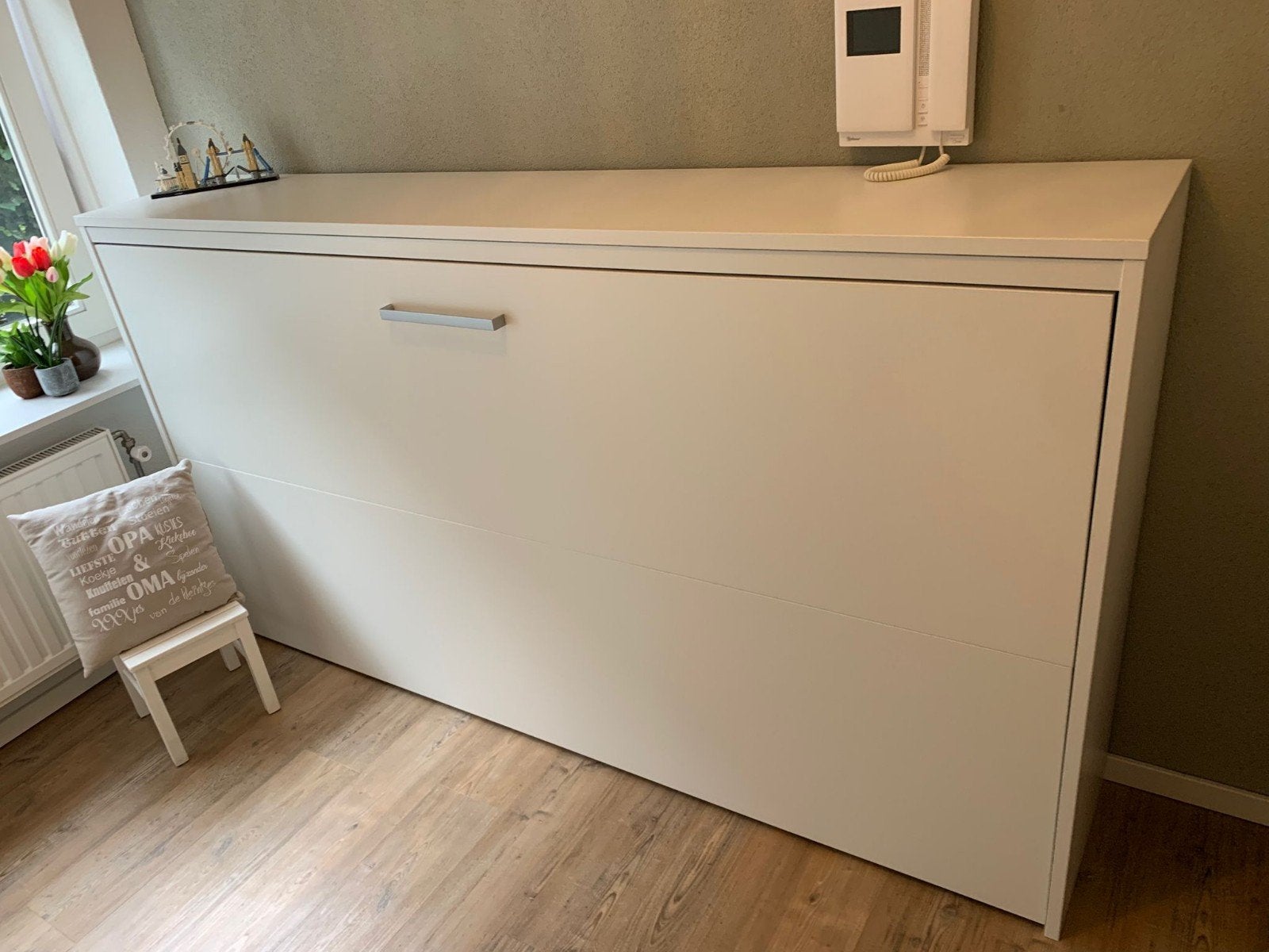 Opklapbed 90x200, Ophalen