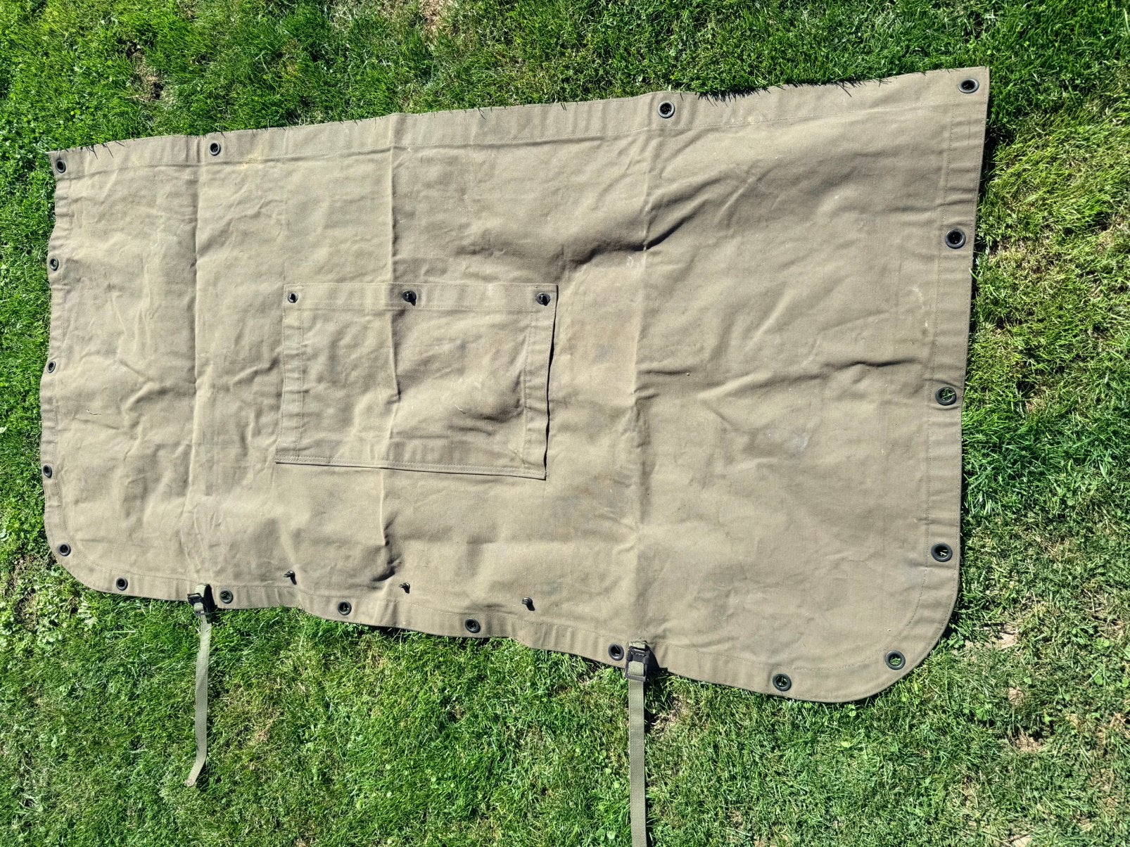 Dodge WC-51/52 Front / Rear Canvas Curtain, Ophalen of Verzenden, Gebruikt