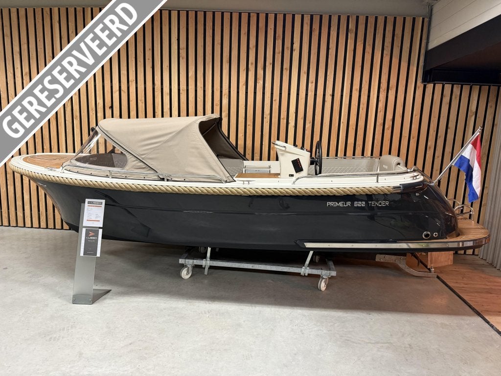 NwStaat! PRIMEUR 600 '33PK VETUS' KOELKST OPTIES 120uur Bj21