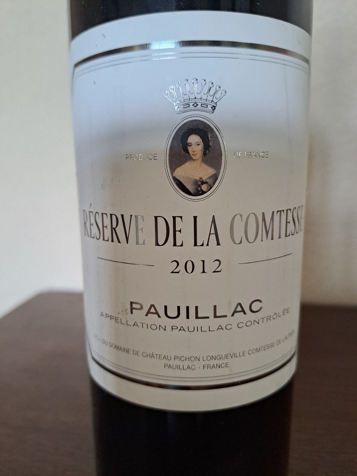 Reserve de la Comtesse Pauillac 2012, Frankrijk, Nieuw, Ophalen of Verzenden, Rode wijn