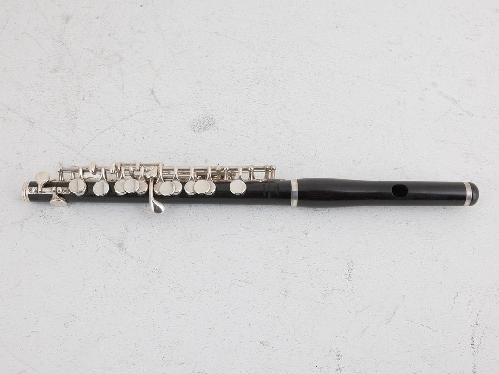Gebruikte Piccolo Powell Grenadille, Sterling Silver mech.,, Muziek en Instrumenten, Instrumenten | Toebehoren, Gebruikt, -, -