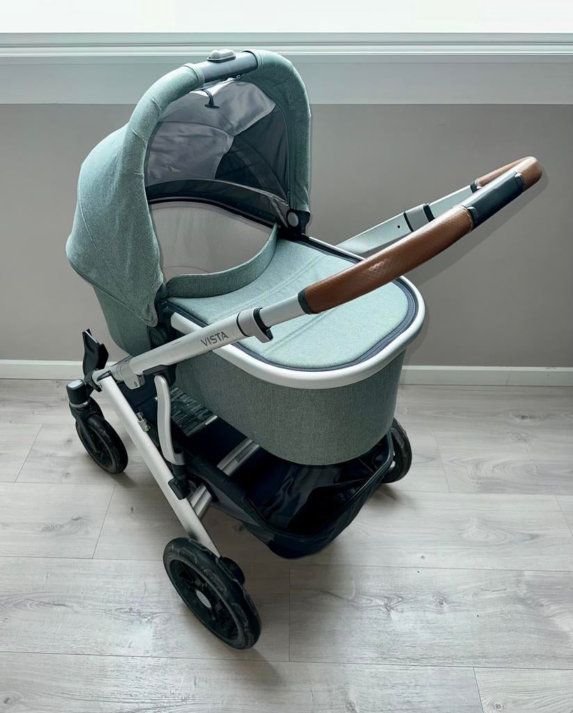 UPPAbaby Vista duo kinderwagen (complete set), Duowagen, Zo goed als nieuw, Ophalen, Kinderwagen