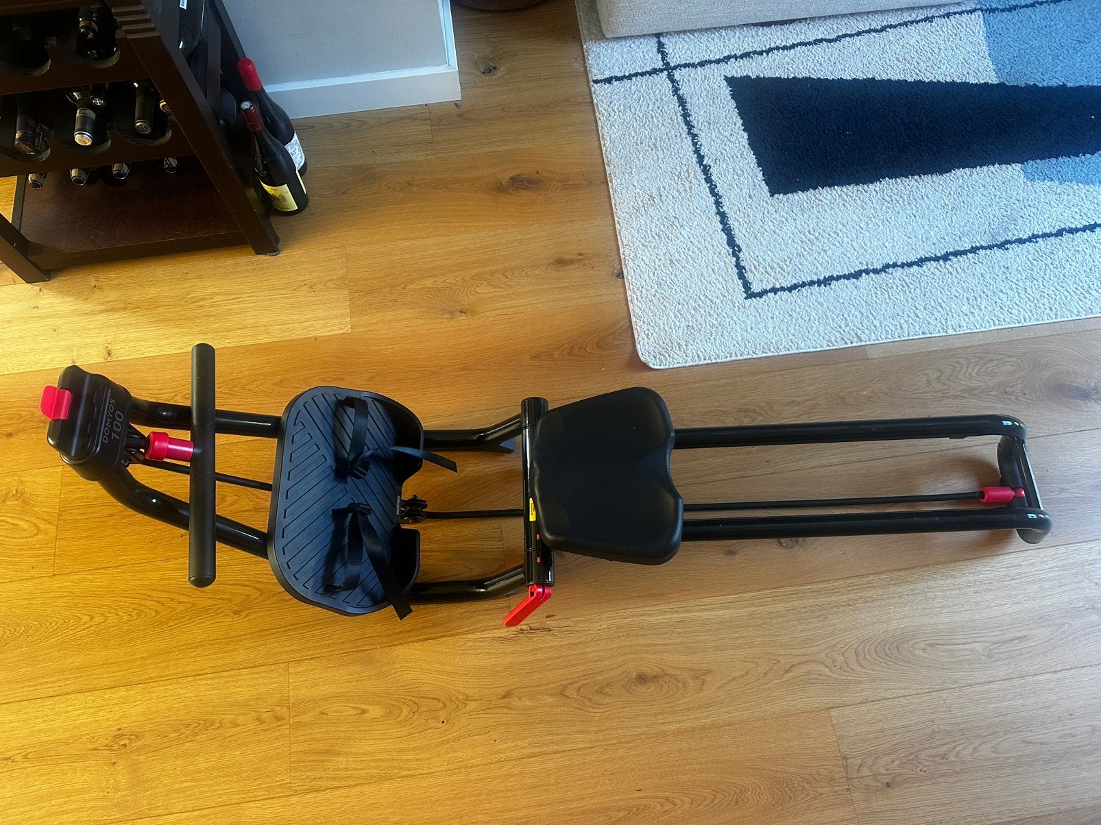 Domyos 100 roeitrainer – compact en inklapbaar, Ophalen, Zo goed als nieuw, Roeitrainer