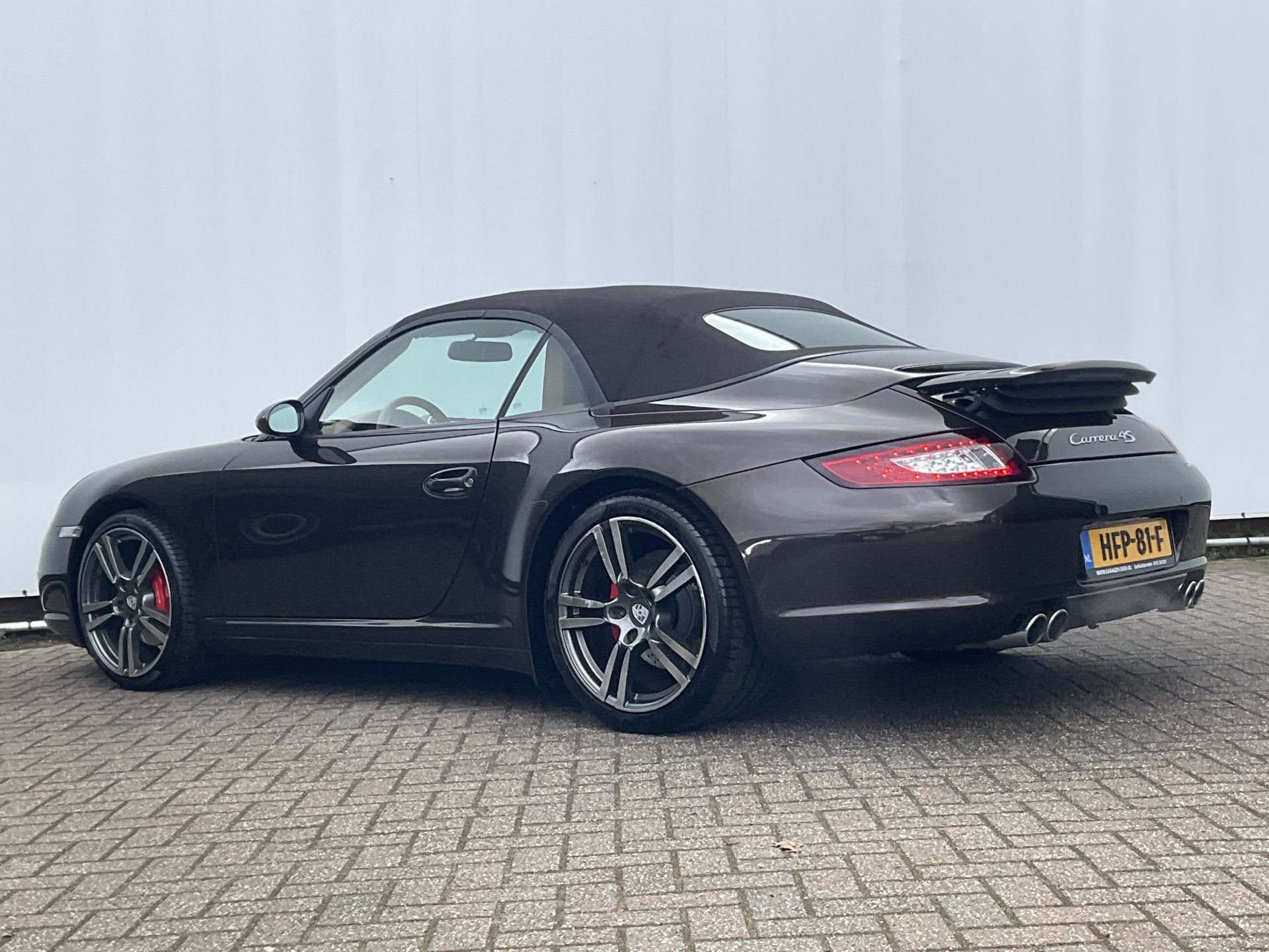Porsche 911 Cabrio 3.8 355pk Carrera 4S H6 Cruise Carplay Vo, Auto's, Porsche, Gebruikt, Automatische klimaatregeling, 4 stoelen