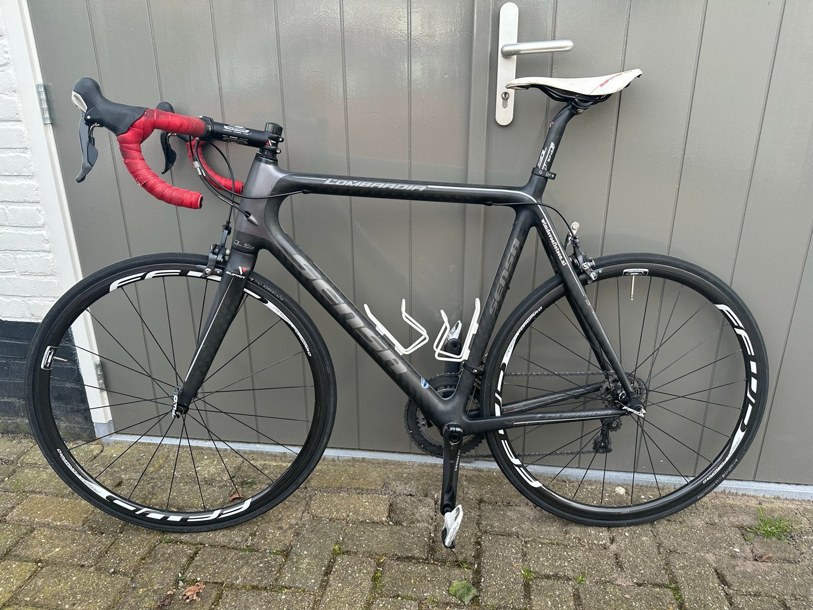 Sensa Lombardia racefiets - Carbon frame, Fietsen en Brommers, Fietsen | Racefietsen, 28 inch, Carbon, Zo goed als nieuw, Meer dan 20 versnellingen
