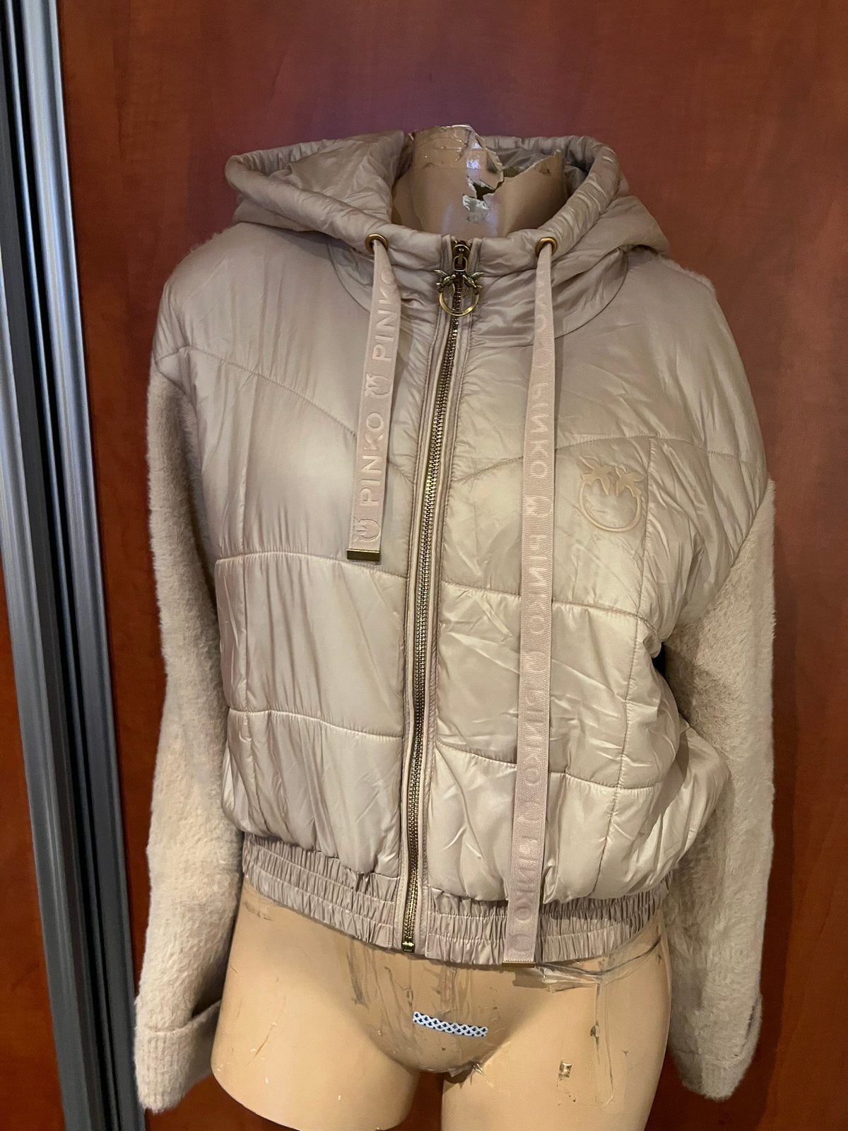 PINKO jas met capuchon maat S origineel zgan, Kleding | Dames, Pinko, G, Beige, R