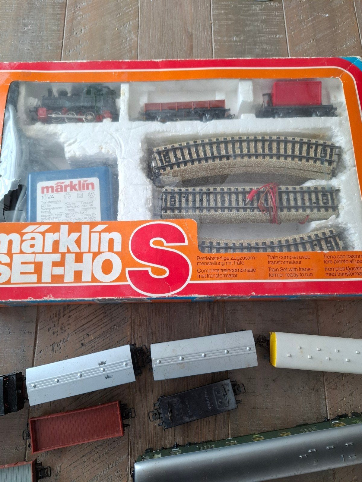 Marklin set H0, Hobby en Vrije tijd, Ophalen, Wisselstroom, Wagon, Märklin