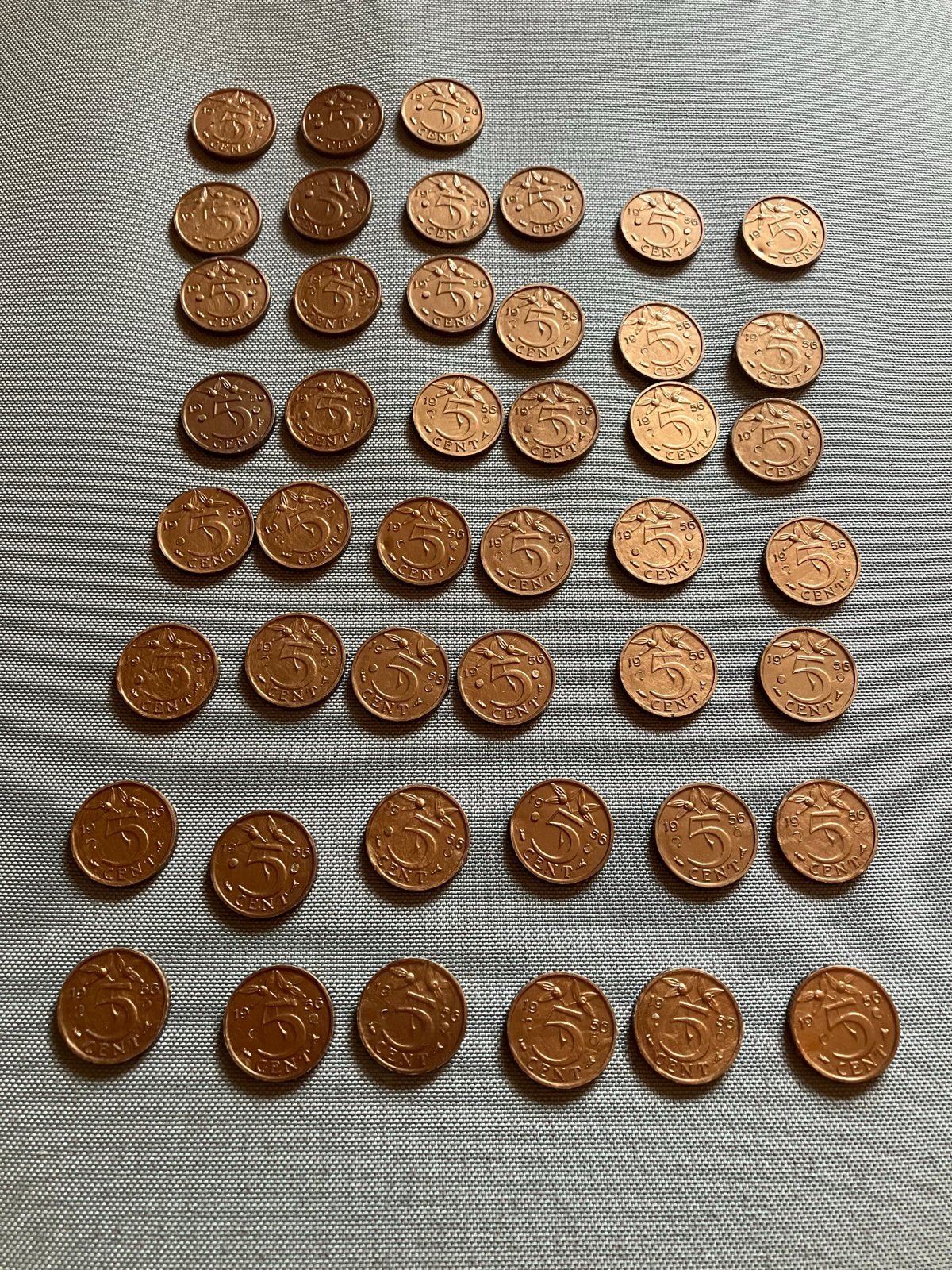 Simplex speelgeld - 1, 5 en 10 cent munten, Ophalen of Verzenden, Gebruikt
