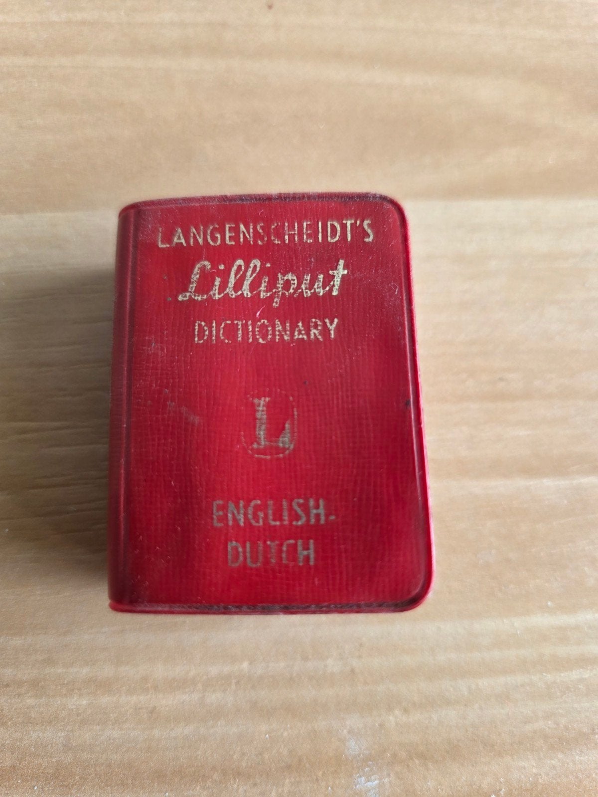 Vintage Langenscheidt's Lilliput Dictionary EngelsNederlands, Ophalen of Verzenden, Gelezen, Langenscheidt KG, Non-fictie