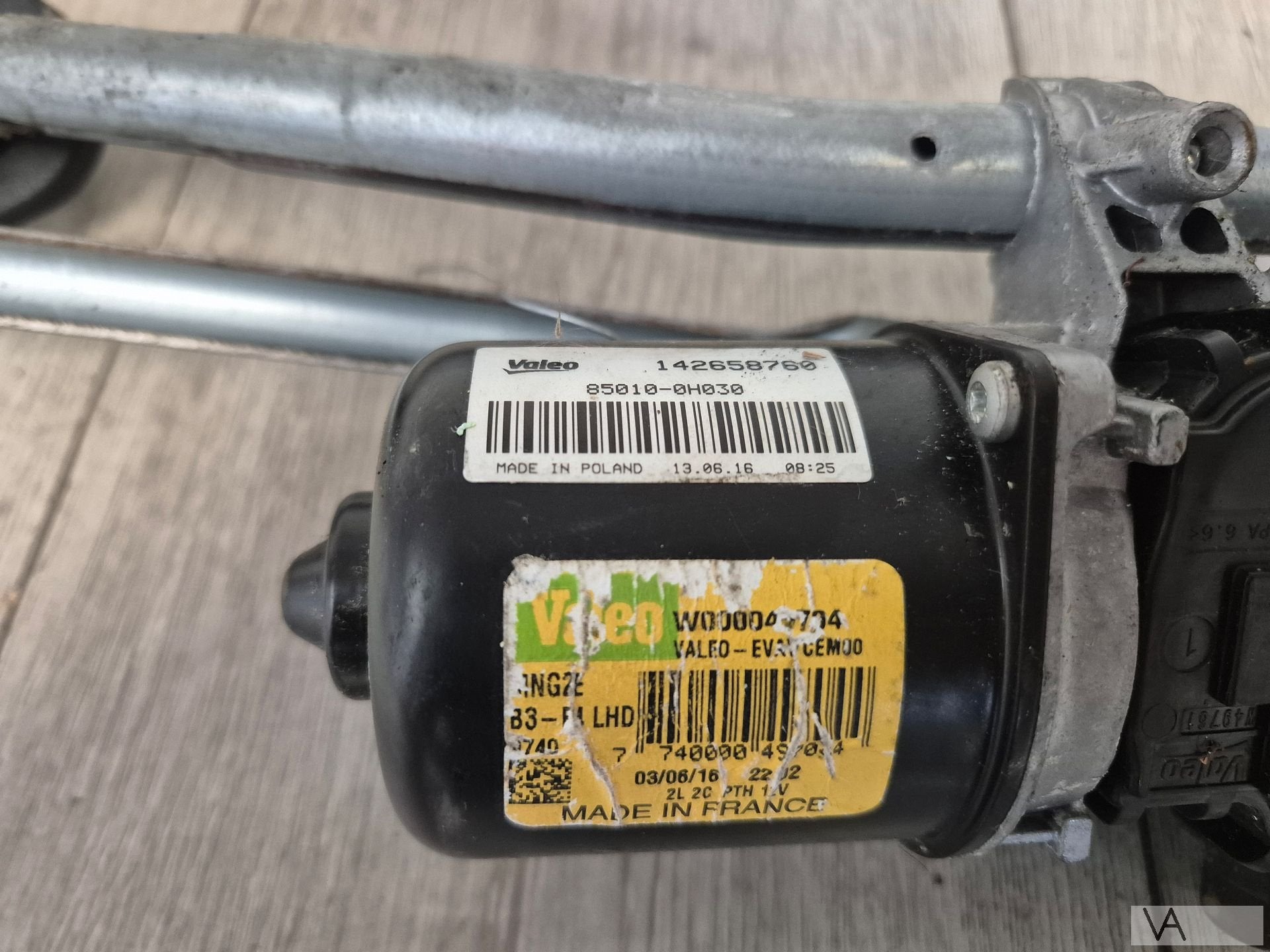 Ruitenwisser mechaniek + motor Peugeot 108 Citroen C1 aygo, Auto-onderdelen, Gebruikt, -, -, Ophalen of Verzenden