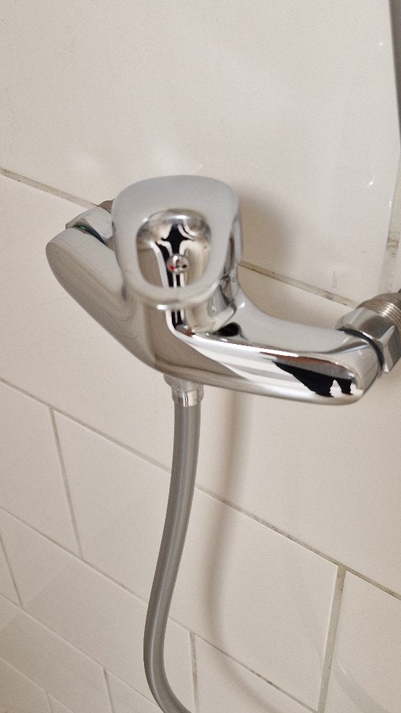 Douchemengkranen, Ophalen, Zo goed als nieuw, Chroom, Douche