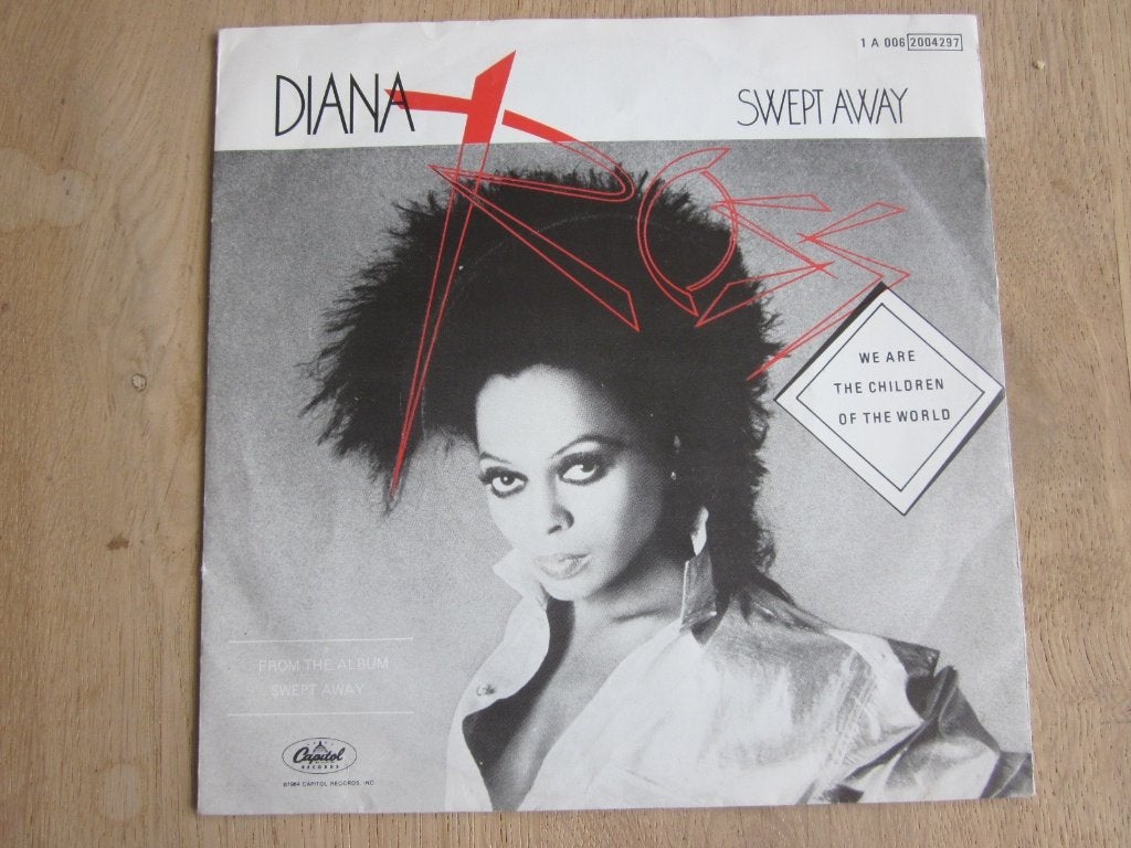 Diana Ross - Swept away, Verzenden, 7 inch, Zo goed als nieuw, Beschermende buitenhoes