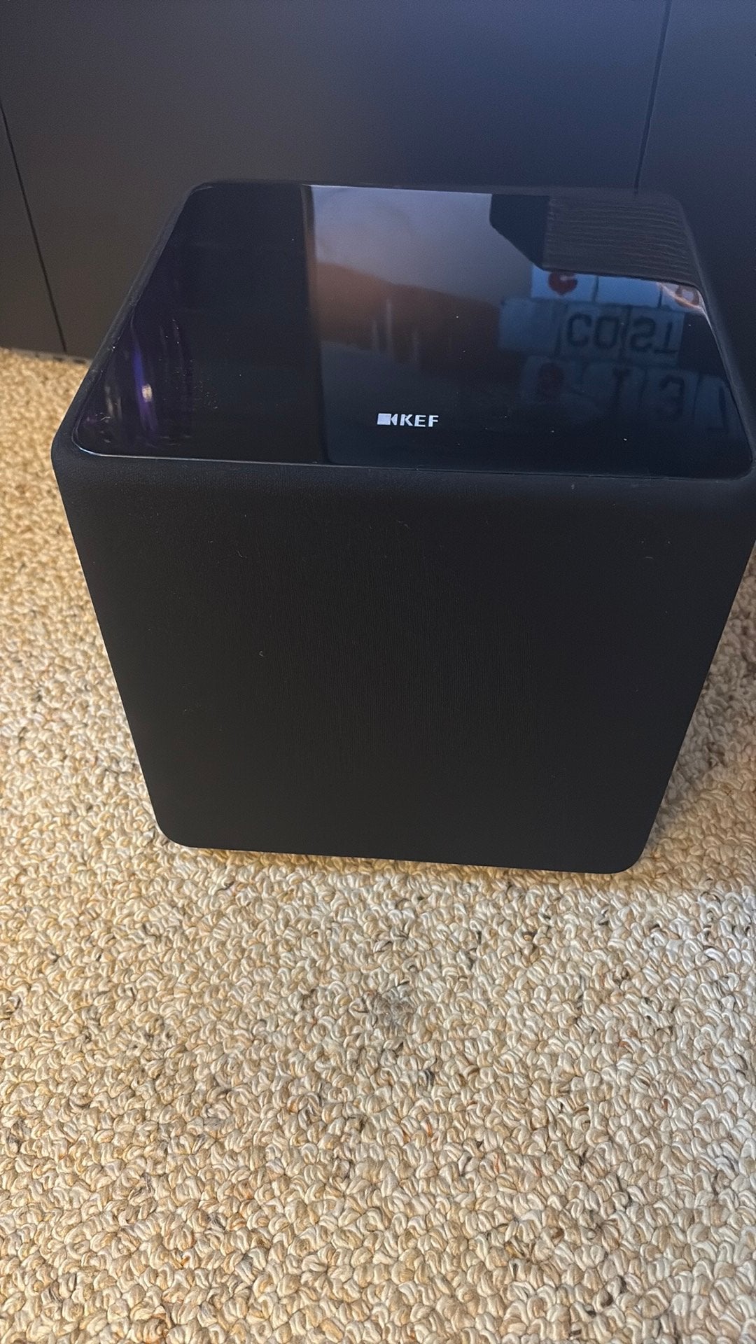 KEF V700/V720W Soundbar met draadloze subwoofer, Ophalen, Met externe subwoofer, Gebruikt