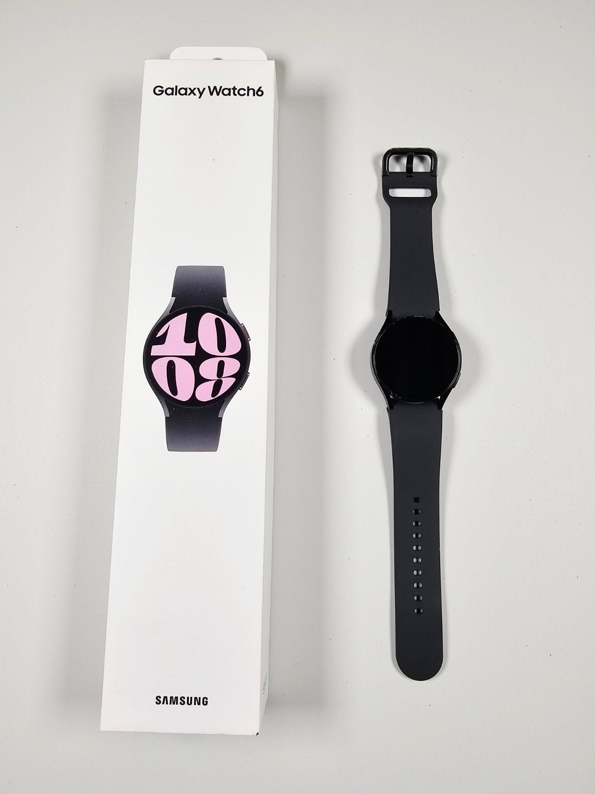 Samsung Galaxy Watch 6 SM-R935F – Graphite, Gebruikt, Zwart, Slaap, Ophalen of Verzenden