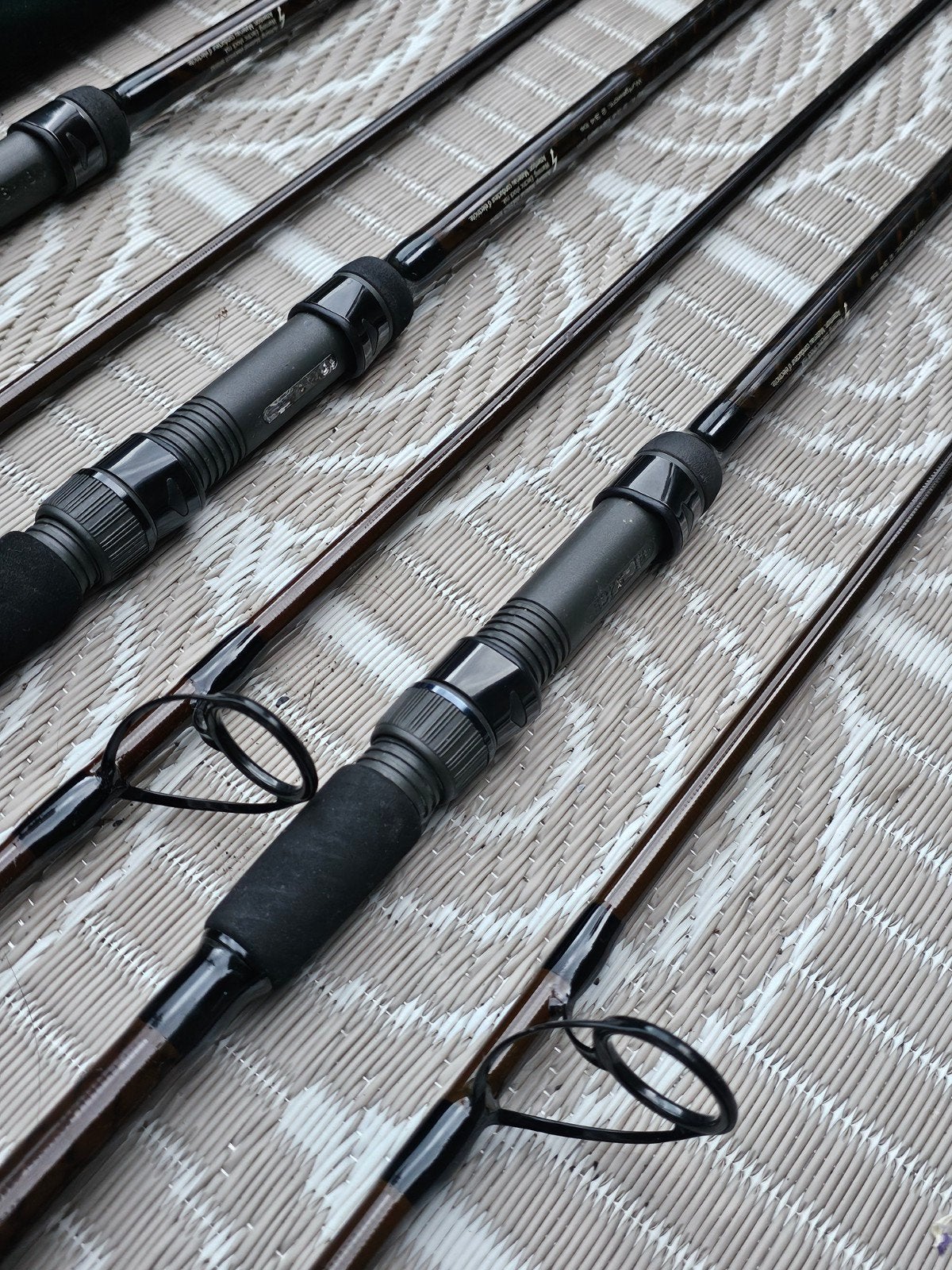 4 x Sportex FBC, 12ft., 2,75 lbs., Ophalen, Werphengel