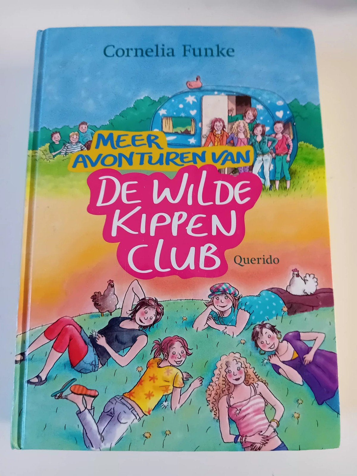 Meer avonturen van de wilde kippenclub deel 5 + 6 - Funke, Boeken, Ophalen of Verzenden, Zo goed als nieuw