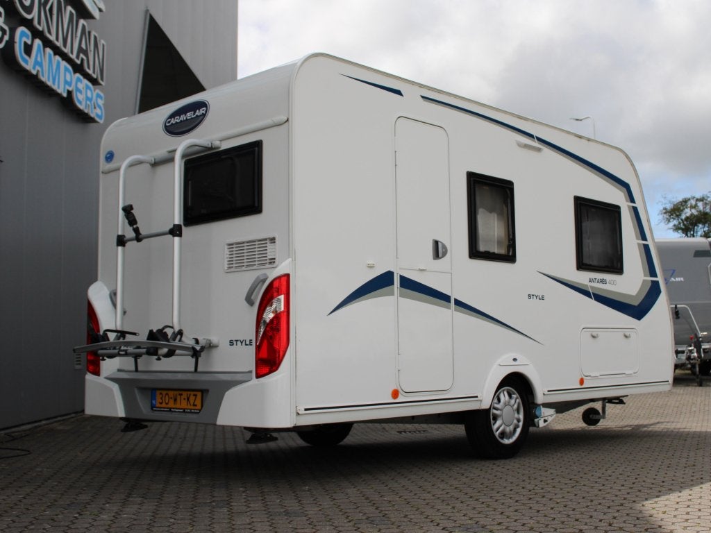 Caravelair Antares Style 400 Voortent Mover Fietsenrek, Bedrijf, Treinzit, 750 - 1000 kg, 4 tot 5 meter