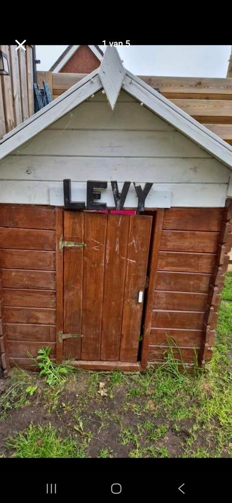 Gratis Speelhuisje, Tuin en Terras, Ophalen of Verzenden, Gebruikt