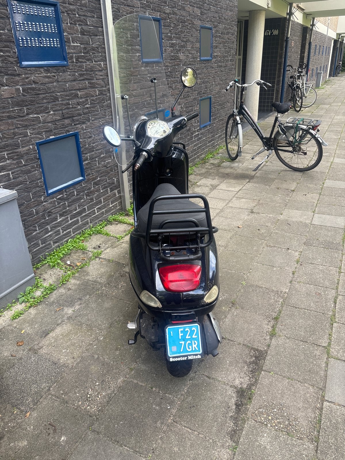 Scooter lx 2012 met motorische problemen en defect dashboar, Fietsen en Brommers, Ophalen of Verzenden, Gebruikt