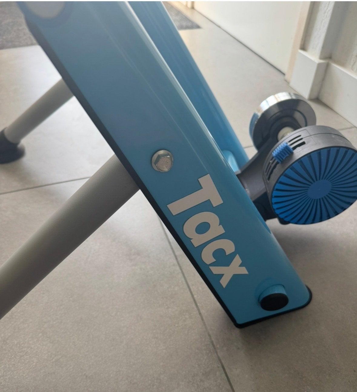 Tacx Blue Twist T2675 Fiets Trainer - Indoor Training, Ophalen, Gebruikt, Overige typen, Staal