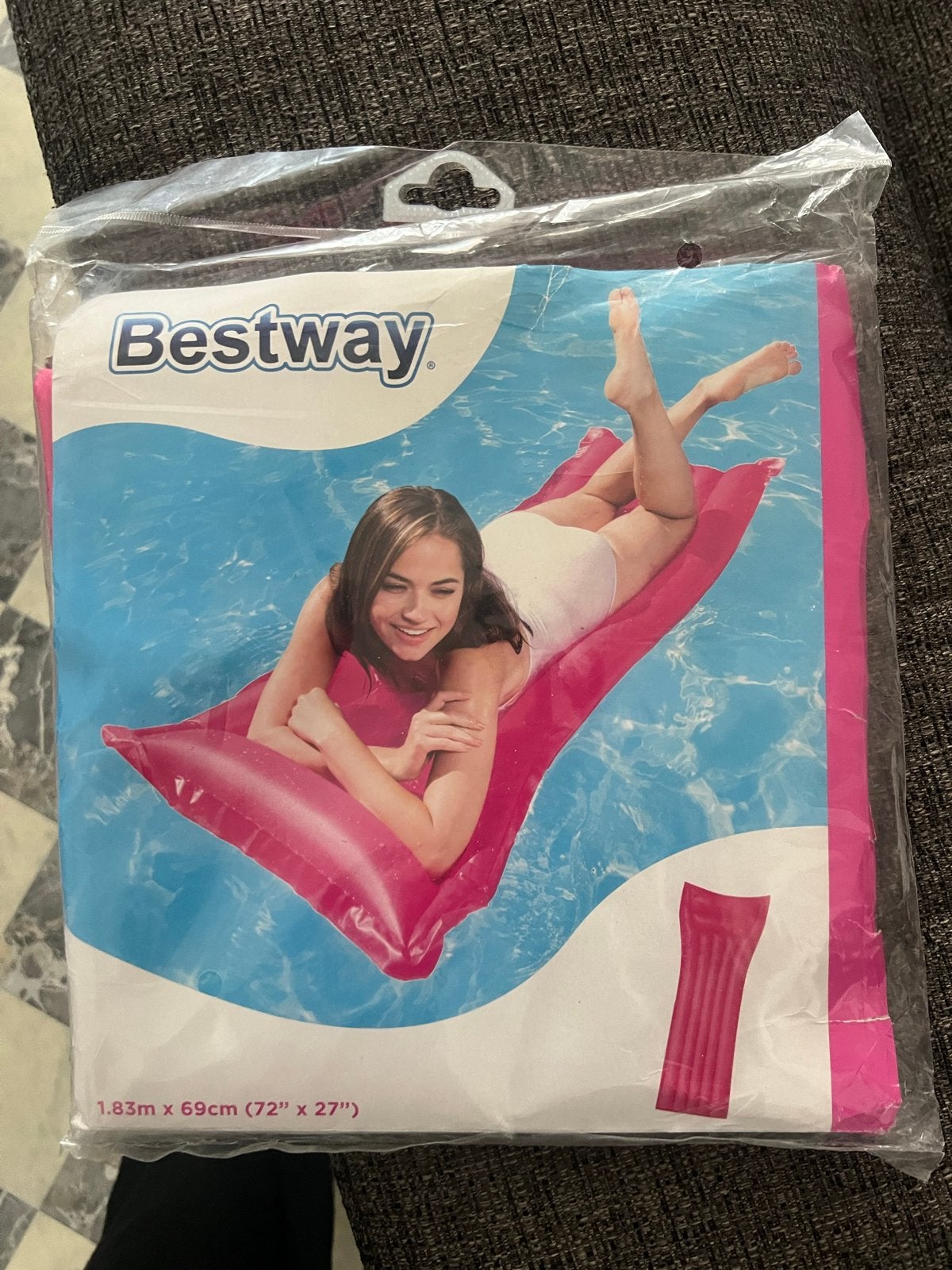 Bestway Luchtbed Roze - 1.83m x 69cm, Ophalen of Verzenden, Nieuw