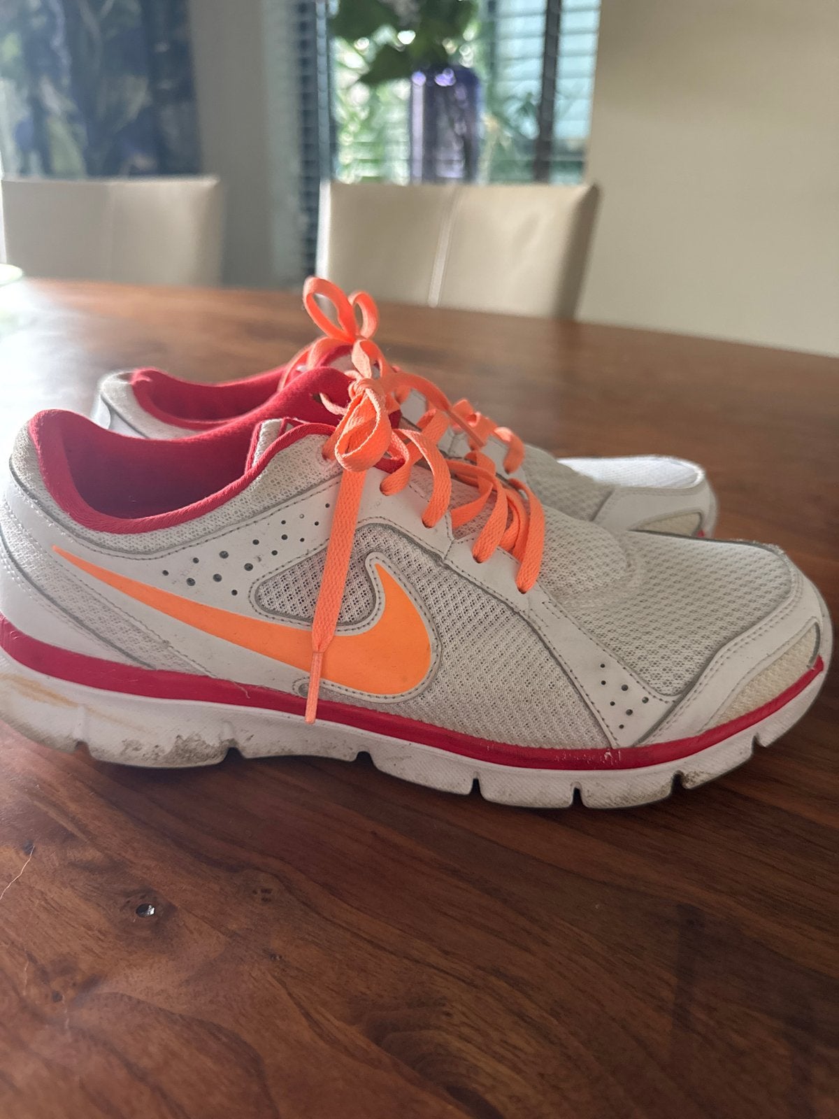Nike Flex Experience RN 3  maat 42, Ophalen of Verzenden, Gedragen, Wit, Sportschoenen