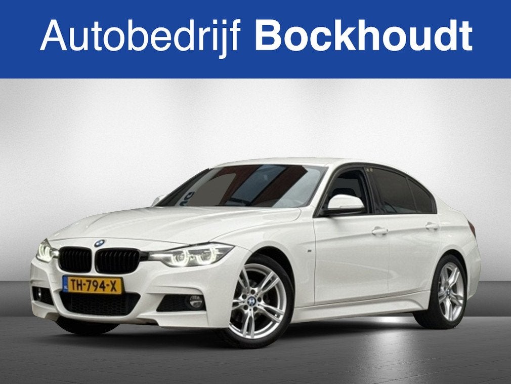 BMW 3 Serie 318i M-Sport. Exec. | Navi | Leer | Stoelverwarm, Auto's, Automaat, 136 pk, Gebruikt, Euro 6
