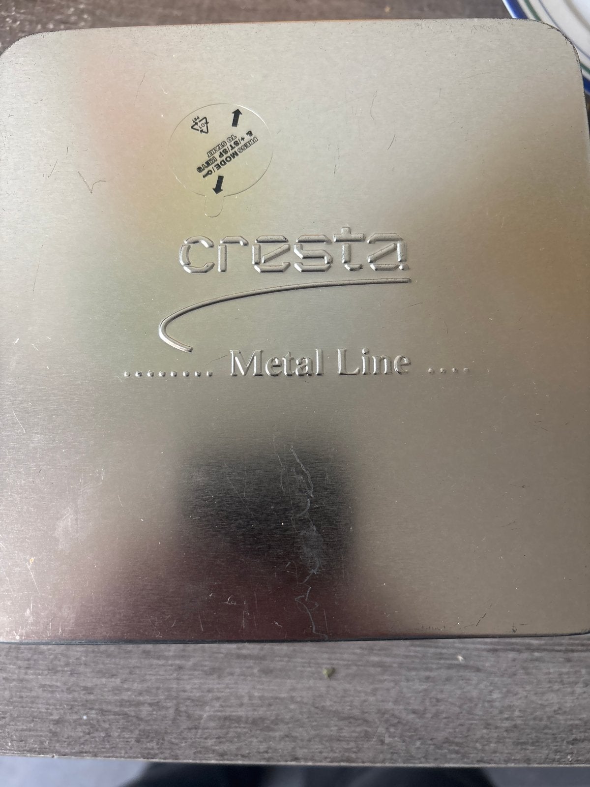 Cresta Metalline Draadloze Hartslagmeter + Horloge, Sport en Fitness, Hartslagmeters, Ophalen of Verzenden, Gebruikt, Overige merken