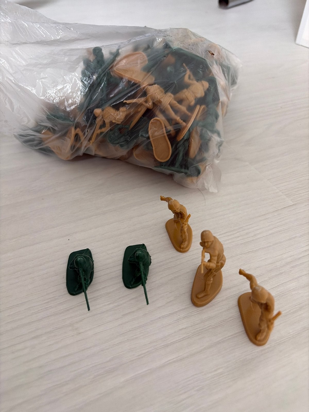 Grote set plastic soldaatjes, Ophalen of Verzenden, Nieuw