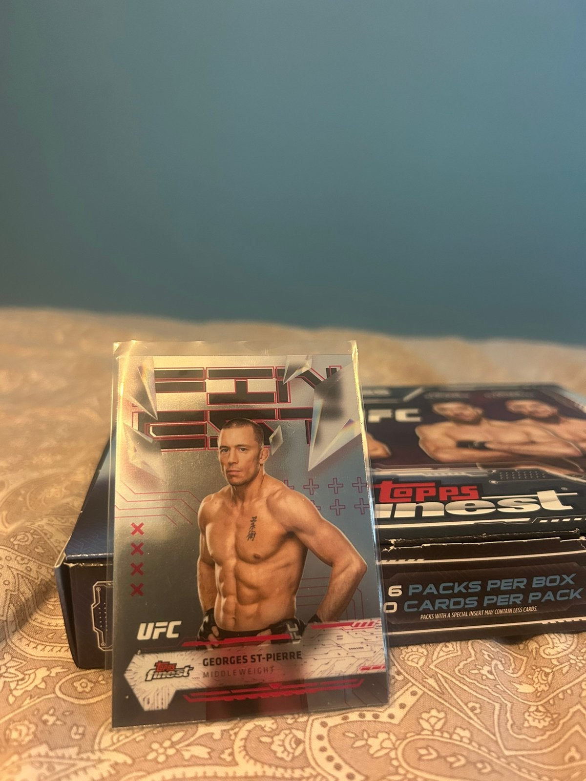 UFC Topps | George St Pierre, Ophalen of Verzenden, Nieuw