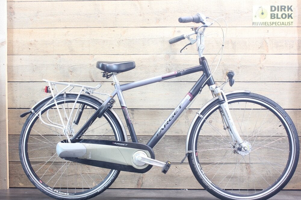 Target Washington herenfiets 8v H51 zwart/grijs 3mndgarantie, Niet ingevuld, Gebruikt, Niet ingevuld, Niet ingevuld