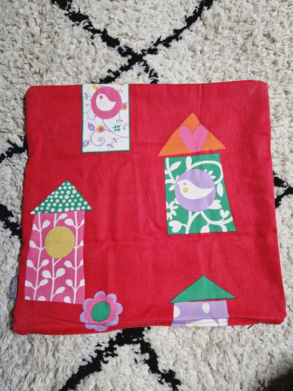 Kussensloopje 40x40 cm, Huis en Inrichting, Overige merken, Ophalen of Verzenden, Rood, Vierkant