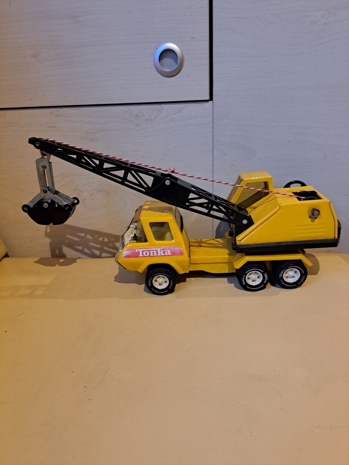 Tonka vrachtwagen  ., Gebruikt, Verzenden, Vrachtwagen, Grijper