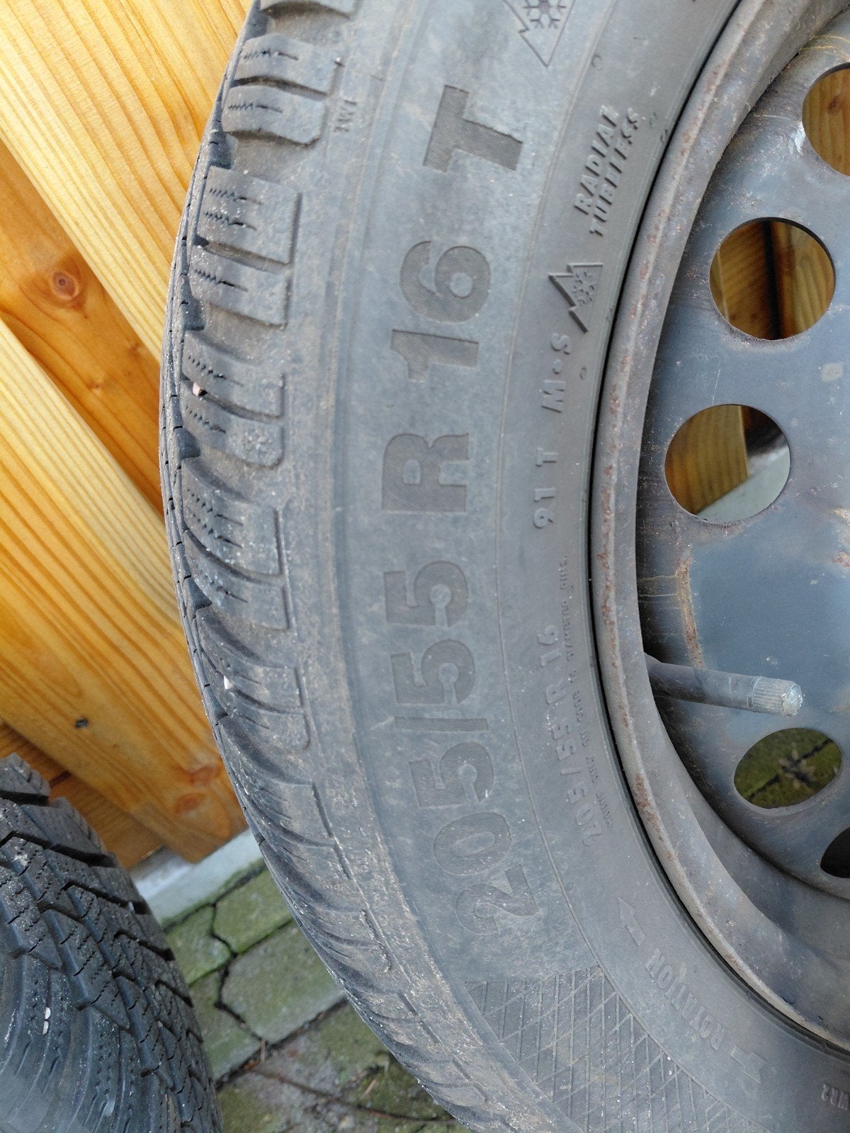 Continental Winterbanden TS850 205/55 R16 winterbanden met v, Ophalen, Gebruikt, 16 inch, Banden en Velgen