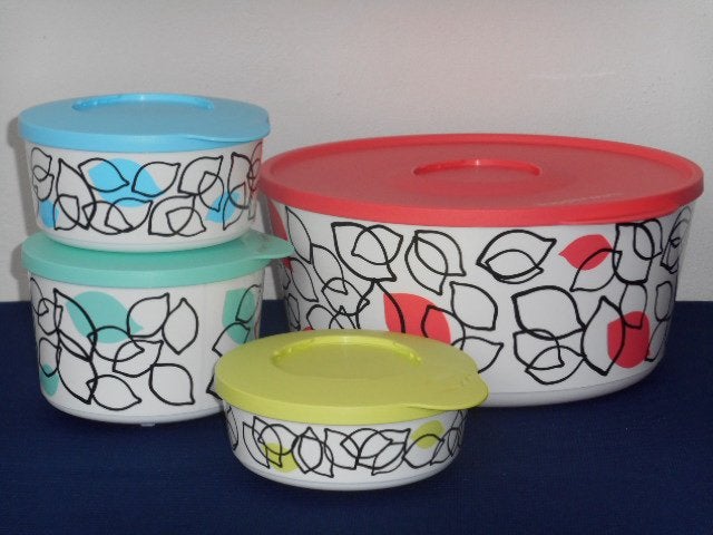 Ilumina Kommen Set Fresh (4) Tupperware, nieuw, Huis en Inrichting, Ophalen of Verzenden, Nieuw, Bak of Kom