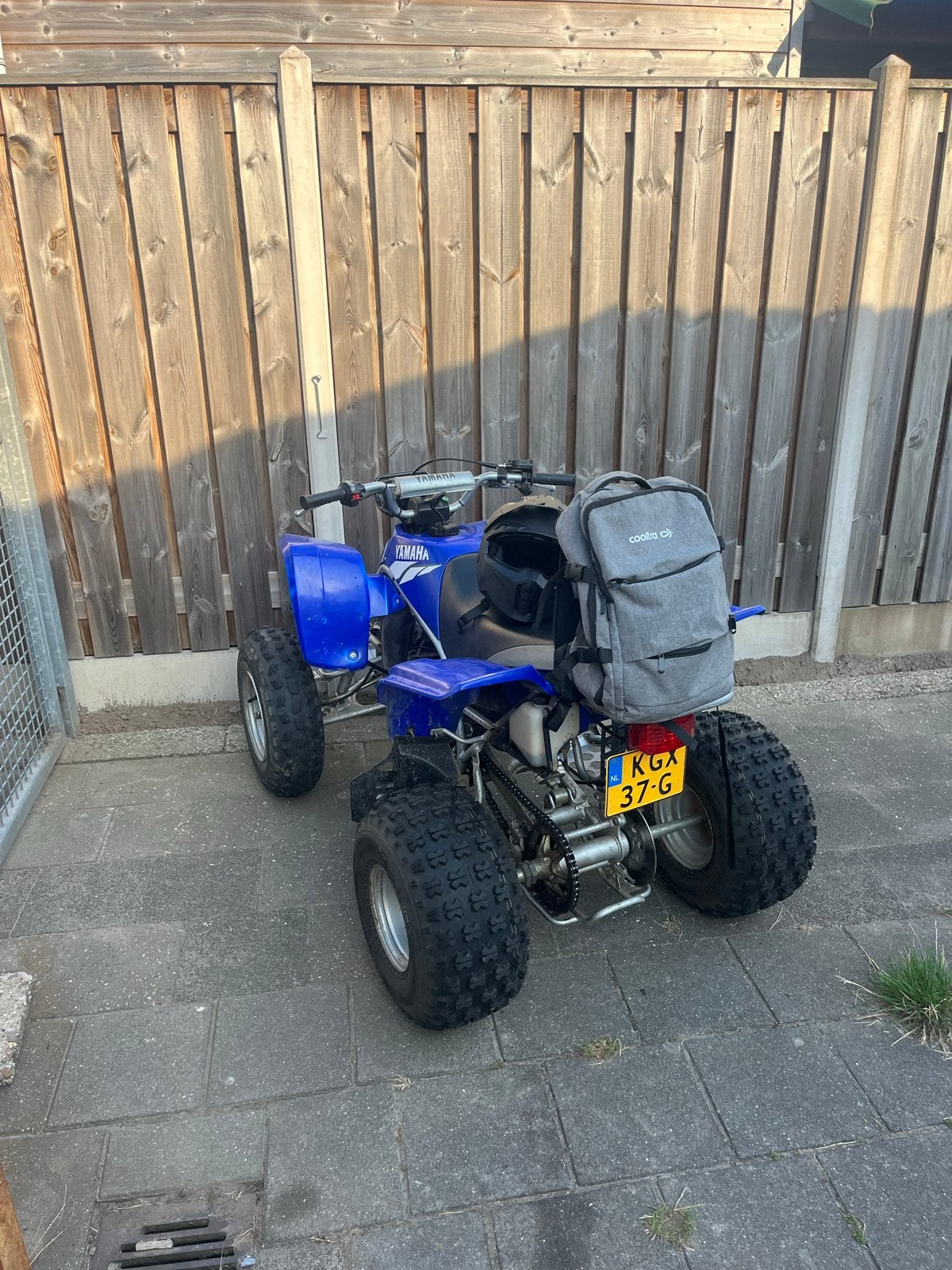 Yamaha Blaster 200cc 2-takt Quad met kenteken, Fietsen en Brommers, Ophalen of Verzenden, Zo goed als nieuw, 200 cc, Overige typen