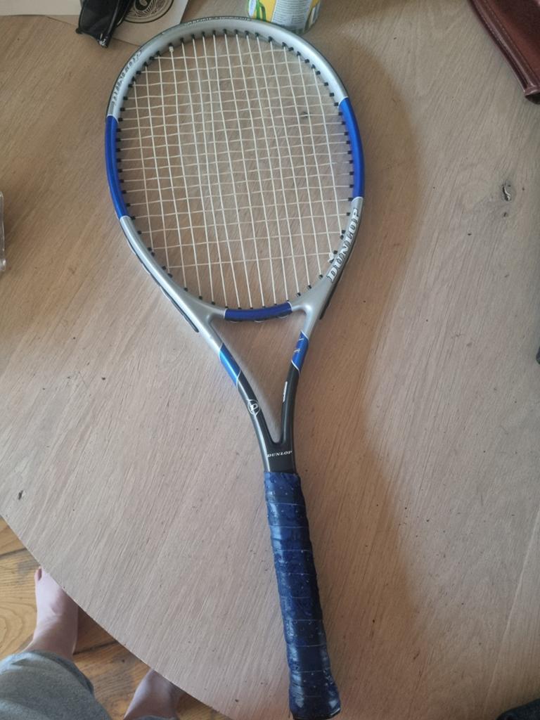 Dunlop racket, Gebruikt, L4, Ophalen of Verzenden, Racket