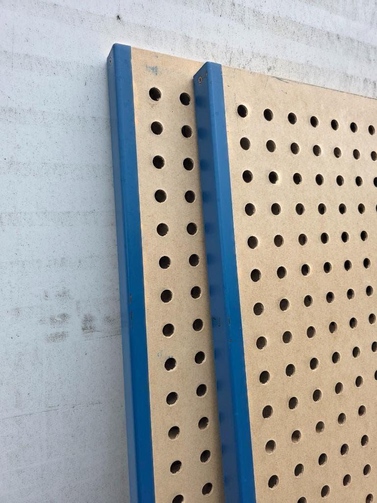2x bedbodem lattenbodem dubbel board met stalen omranding, Ophalen, 90 cm, Eenpersoons, Zo goed als nieuw