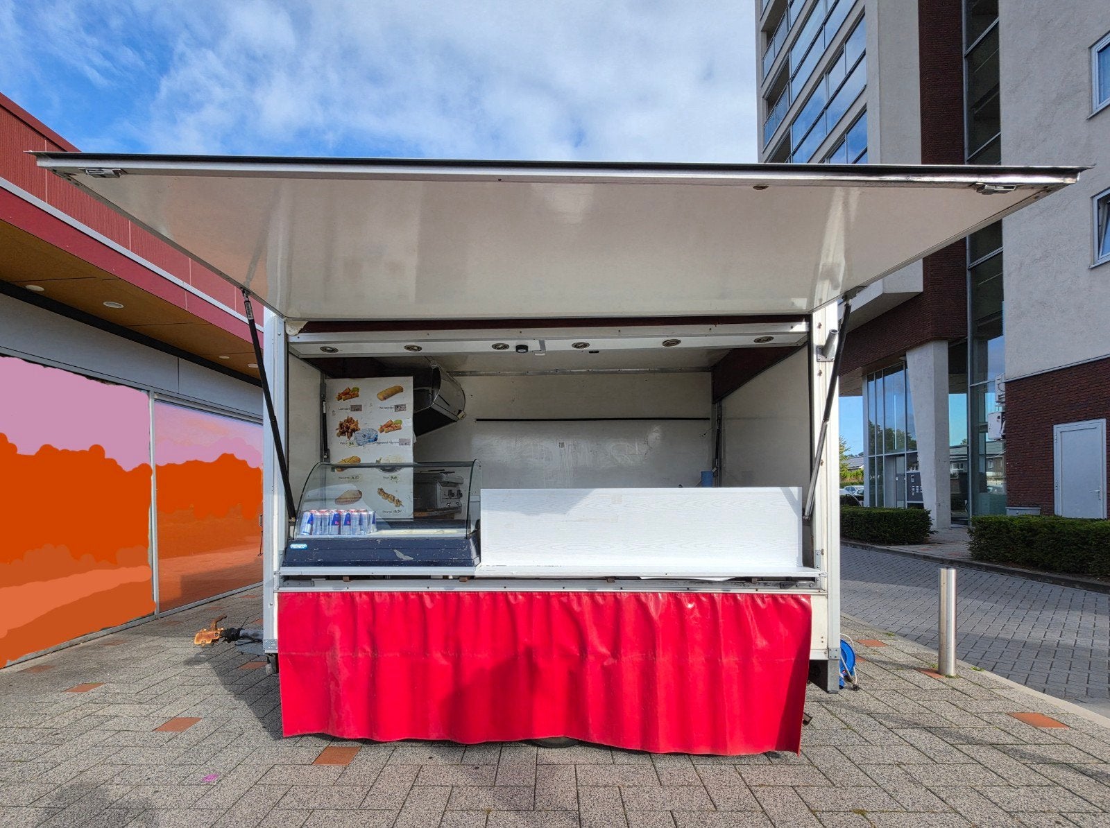 Complete geremde Snackwagen, direct inzetbaar, Auto diversen, Ophalen, Gebruikt