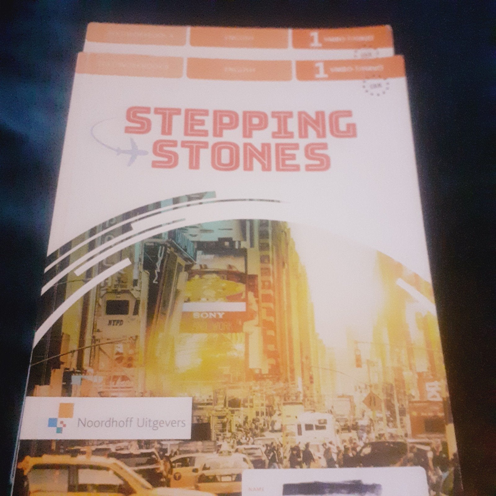 Stepping Stones Engels 1 VWO/HAVO leerboek, Onbekend, Engels, HAVO, Ophalen of Verzenden