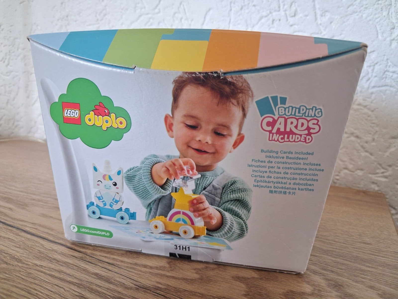 DUPLO EENHOORN  10953 unicorn met 2x walvis set 3 in 1 nieuw, Ophalen of Verzenden, Duplo