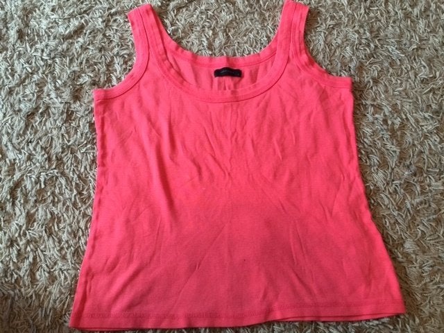 Koraal rood Vero Moda singlet hemd top mouwloos maat XL, Vero Moda, Maat 46/48 (XL) of groter, Nieuw, Ophalen of Verzenden