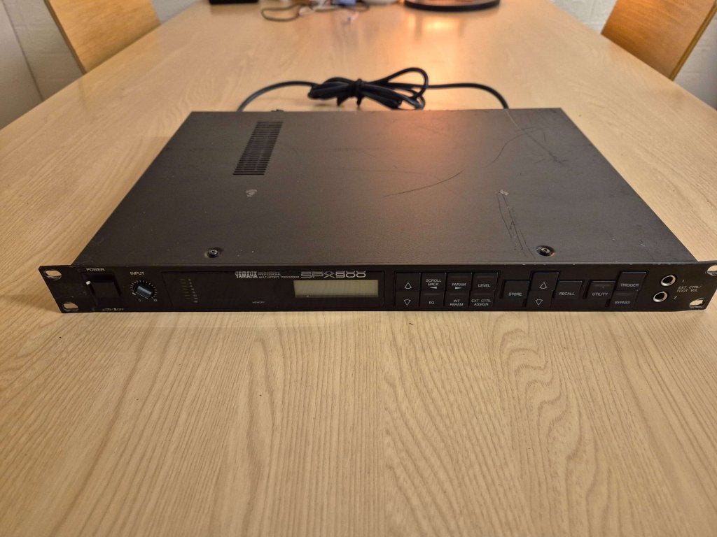 Yamaha SPX900, Gebruikt, Sales@yamaha.com, Delay of Echo, Yamaha
