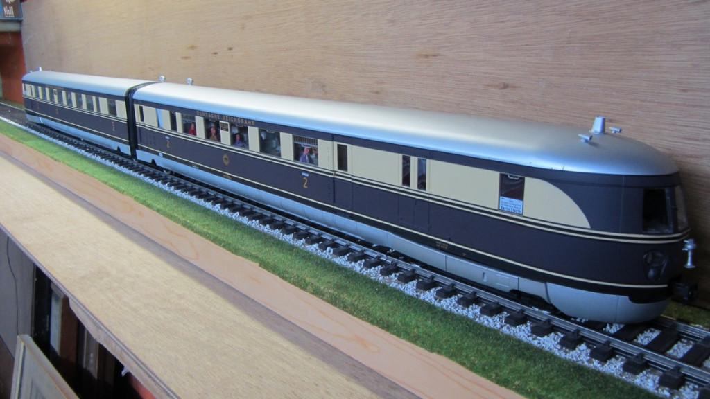 Märklin spoor 1 : Diesel treinstel SVT-137 - DRG - 55137, Hobby en Vrije tijd, Modeltreinen | Overige schalen, Gebruikt, Locomotief