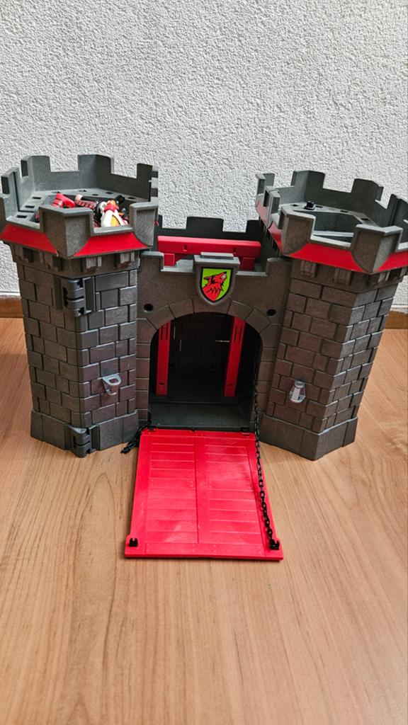 Playmobil Drakenridders Kasteel met Figuren, Ophalen of Verzenden, Gebruikt, Complete set