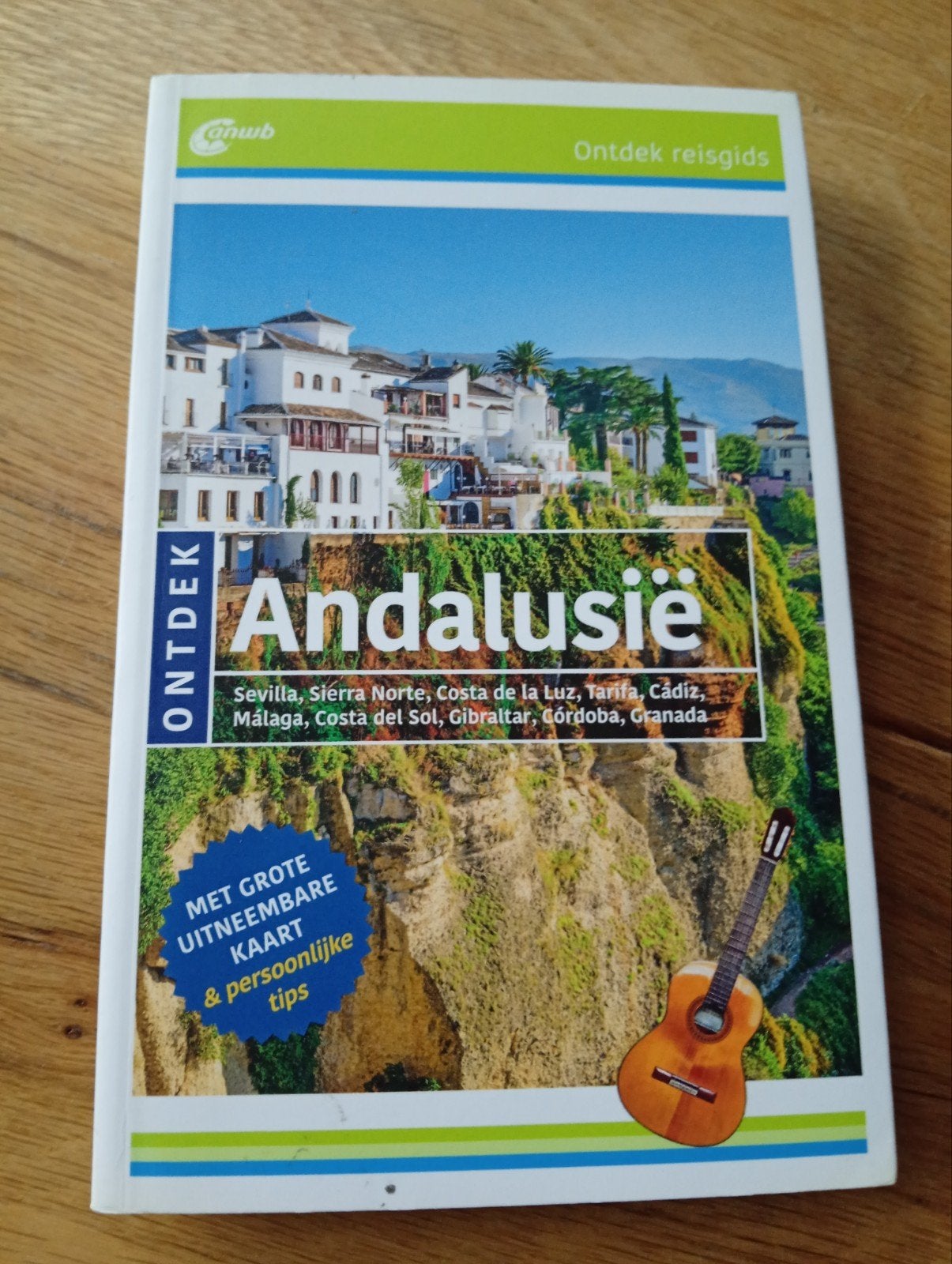 ANWB Ontdek reisgids Andalusië met uitneembare kaart, Onbekend, Europa, Ophalen of Verzenden, Zo goed als nieuw